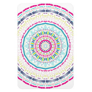 Magnet Flexible mandala coloré