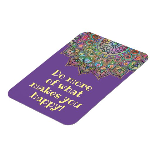 Magnet Flexible Mandala Inde Style 1 (Côté Gauche)