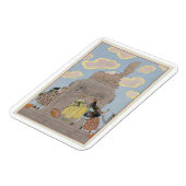 Magnet Flexible Mandoline, illustration de 'Fetes Galantes' par Pa (Côté Gauche)