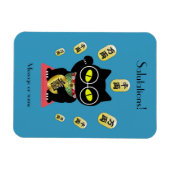 Magnet Flexible Maneki Neko Lucky Poliue flexible (Horizontal)