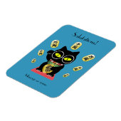 Magnet Flexible Maneki Neko Lucky Poliue flexible (Côté Gauche)