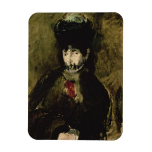 Magnet Flexible Manet Berthe Morisot portant un voile, 1872