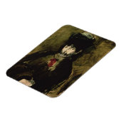 Magnet Flexible Manet | Berthe Morisot portant un voile, 1872 (Côté Gauche)