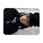 Magnet Flexible Manet - Berthe Morisot with a bouquet of violets (Horizontal)