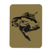 Magnet Flexible Manga, Chat fille aux oreilles de chat Furry Kawai (Vertical)