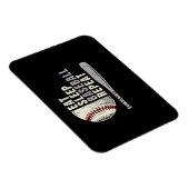 Magnet Flexible Manger Dormir Baseball Répéter Drôle Joueur de Bas (Côté Droit)