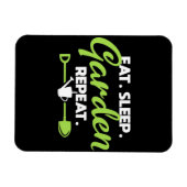 Magnet Flexible Manger Dormir Jardin Répéter (Horizontal)