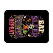 Magnet Flexible Manger Dormir Pickleball Répéter Pickleball (Horizontal)