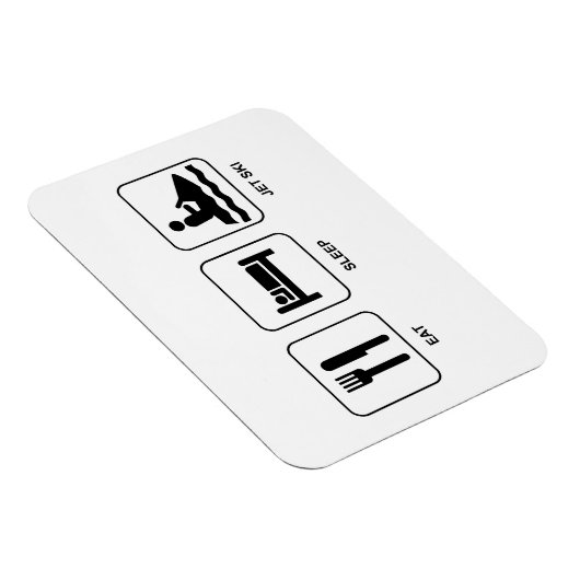 Magnet Flexible Manger Ski Jet Sleep (Côté Droit)