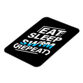 Magnet Flexible Mangez Sleep Swim (Côté Gauche)