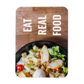 Magnet Flexible Mangez Véritable Alimentation Inspiration (Vertical)