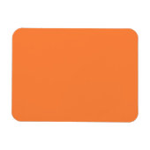 Magnet Flexible Mango orange couleur Accent prêt à customiser (Horizontal)