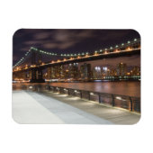 Magnet Flexible Manhattan Bridge et NYC Skyline (Horizontal)