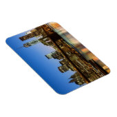 Magnet Flexible Manhattan et Brooklyn Bridge à Dusk (Côté Droit)