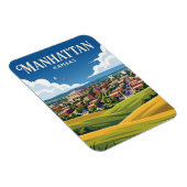 Magnet Flexible Manhattan Kansas (Côté Droit)