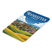 Magnet Flexible Manhattan Kansas (Côté Gauche)
