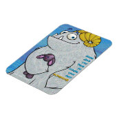 Magnet Flexible Manny le Yeti, aimant (Côté Gauche)