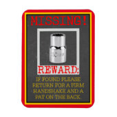 MAGNET FLEXIBLE MANQUANT ! SOCKET 10 MM (Vertical)