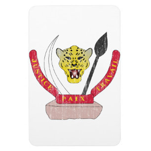 Magnet Flexible Manteau de la République démocratique du Congo d