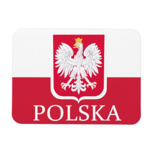 Magnet Flexible Manteau polonais de drapeau de Polska d'aimant de
