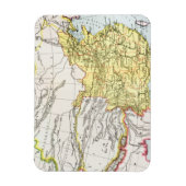 MAGNET FLEXIBLE MAP : CHINE, 1910 (Vertical)