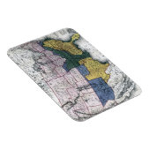 MAGNET FLEXIBLE MAP : CIVIL WAR, 1864 (Côté Droit)