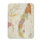 MAGNET FLEXIBLE MAP : CUBA, 1900 (Vertical)