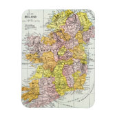 Magnet Flexible MAP : IRLANDE, c1890 (Vertical)