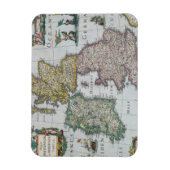 Magnet Flexible Map of Britain | 1631 (Vertical)