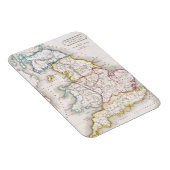 Magnet Flexible Map of England Britannia Antiqua (Côté Droit)