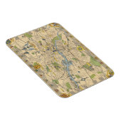 Magnet Flexible Map of Glasgow, Angleterre (Côté Droit)
