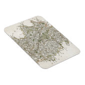 MAGNET FLEXIBLE MAP OF STAFFORDSHIRE 1793 (Côté Droit)