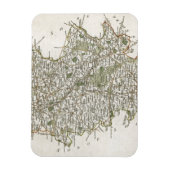 MAGNET FLEXIBLE MAP OF STAFFORDSHIRE 1793 (Vertical)