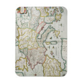 Magnet Flexible Map of the Empire of Charlemagne (Vertical)