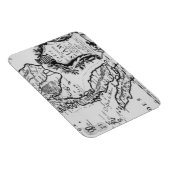 Magnet Flexible Map of the Kingdom of Siam (Côté Droit)