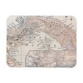 MAGNET FLEXIBLE MAP : PANAMA, 1907 (Horizontal)