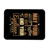 Magnet Flexible Maquillage - Café Chaud Et Même L'eye-liner (Horizontal)