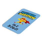 Magnet Flexible Marathon du Wisconsin après le marathon (Côté Gauche)