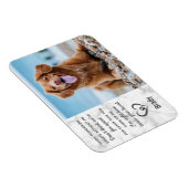 Magnet Flexible Marble Pet garde commémorative souvenir chien souv (Côté Droit)