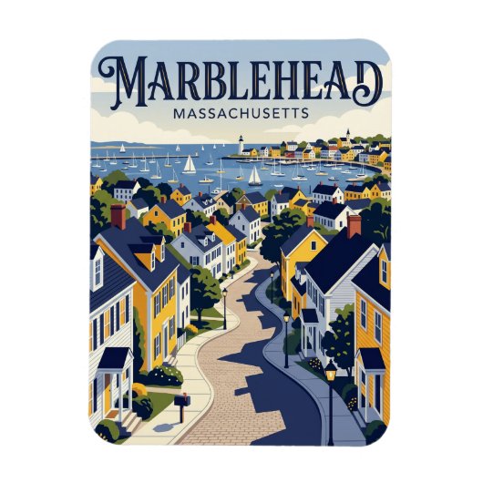Magnet Flexible Marblehead États-Unis (Vertical)