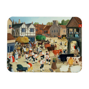 Magnet Flexible Marché aux bestiaux du 18ème siècle de Mayfair