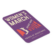 Magnet Flexible Marche des femmes SLO 2018 Janvier (Côté Droit)