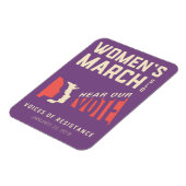 Magnet Flexible Marche des femmes SLO 2018 Janvier (Côté Gauche)