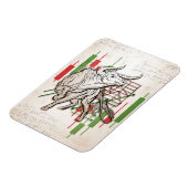 Magnet Flexible Marché Des Ours Et Des Bulles D'Investisseurs (Côté Gauche)