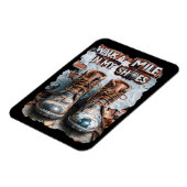 Magnet Flexible Marcher à un kilomètre dans mes chaussures - Inspi (Côté Gauche)