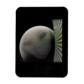 Magnet Flexible MarCO CubeSat Alien Mars Adieu (Vertical)