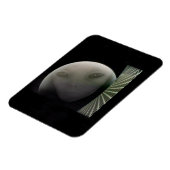 Magnet Flexible MarCO CubeSat Alien Mars Adieu (Côté Gauche)