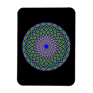 Magnet Flexible Mardi Gras Folie