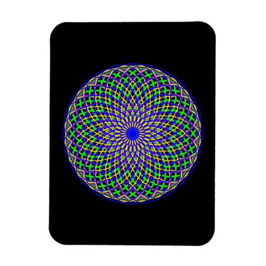 Magnet Flexible Mardi Gras Folie (Vertical)