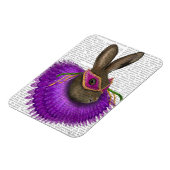 Magnet Flexible Mardi Gras Hare 2 (Côté Gauche)